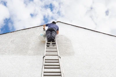 Peinture extérieure à Lizos — façades et ravalement